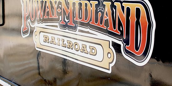 Poway Midland Railroad Train Logo